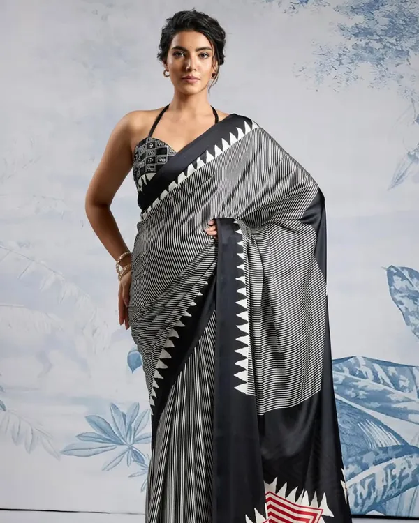 Black_Color_1_Minute_Ready_to_Wear_Digitial_Printed_Crape_Silk_Saree