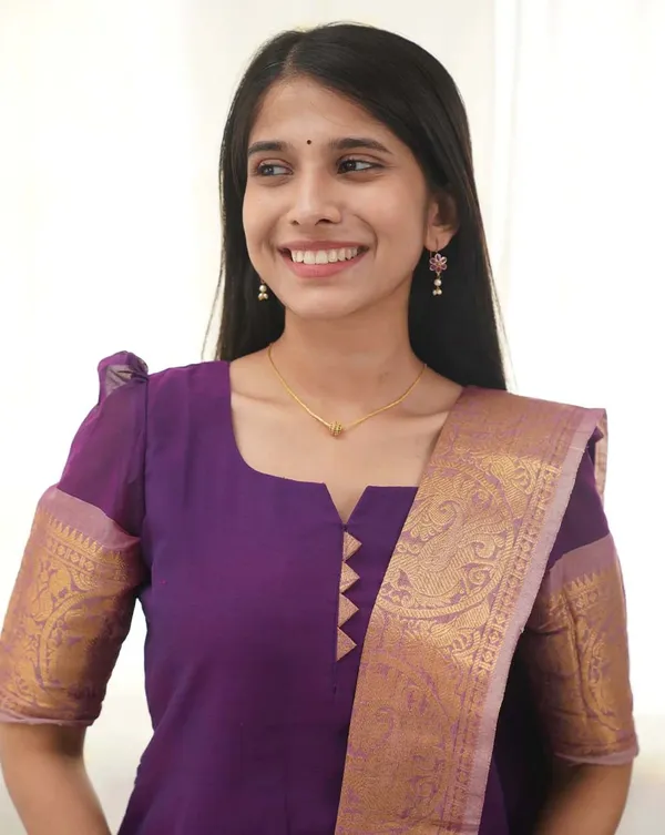 Purple_Cotton_Salwar_With_Dupatta_For_Women
