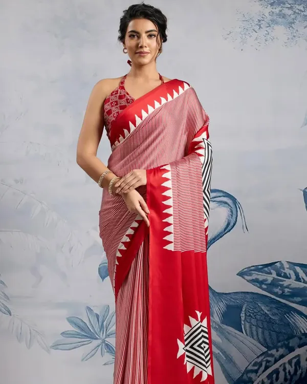 Orange_Color_1_Minute_Ready_to_Wear_Digitial_Printed_Crape_Silk_Saree