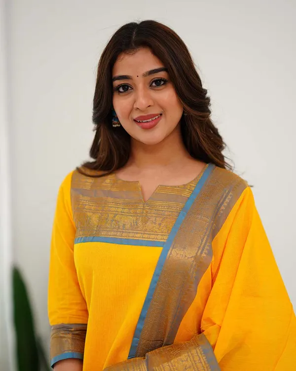 Yellow_Cotton_Salwar_With_Dupatta_For_Women