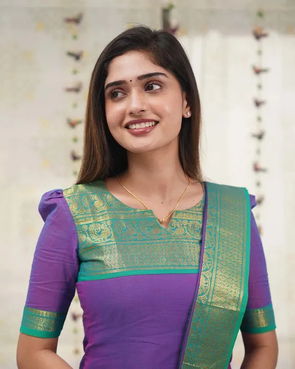 Purple_Cotton_Salwar_With_Dupatta_For_Women