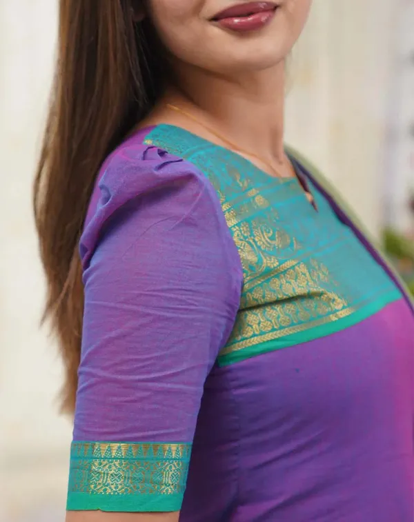 Purple_Cotton_Salwar_With_Dupatta_For_Women