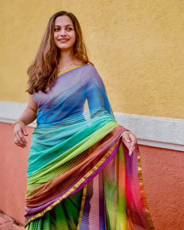 Prism_Trail_-_Multicolor_Striped_Rainbow_Saree_with_Blouse_Piece