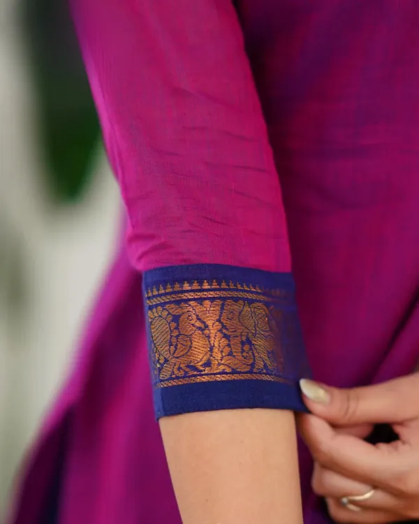 Purple_Cotton_Salwar_With_Dupatta_For_Women