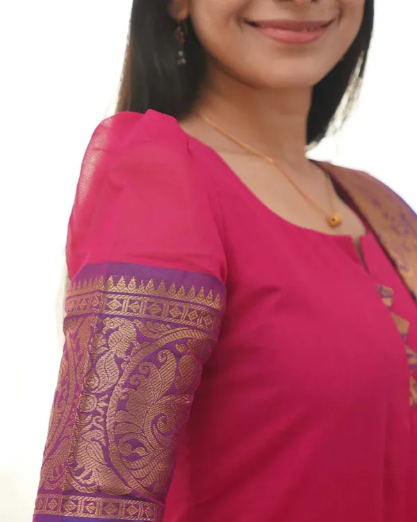 Pink_Cotton_Salwar_With_Dupatta_For_Women