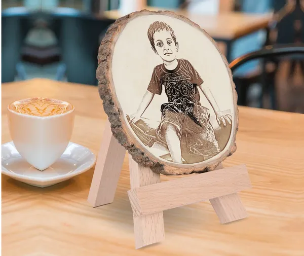 Customizable_Name_&_Date_Frame_For_1St_Birthday_|_Engraved_On_Wood