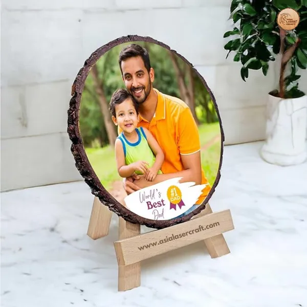 Customizable_UV_Printed_Photo_Frame_–_Round_Shape_|_Engraved_On_Wood