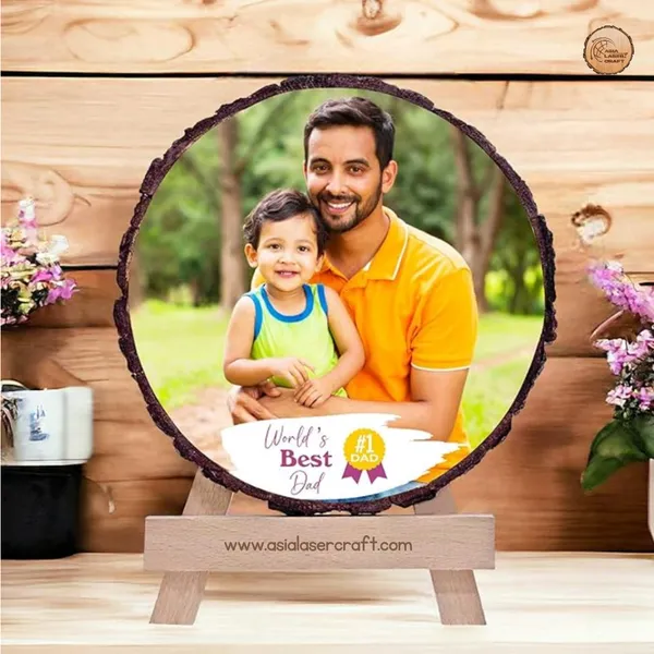 Customizable_UV_Printed_Photo_Frame_–_Round_Shape_|_Engraved_On_Wood