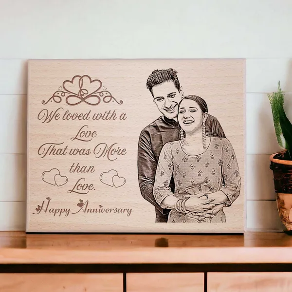 Customizable_Love_Journey_Frame_For_10Th_Anniversary_|_Engraved_On_Wood