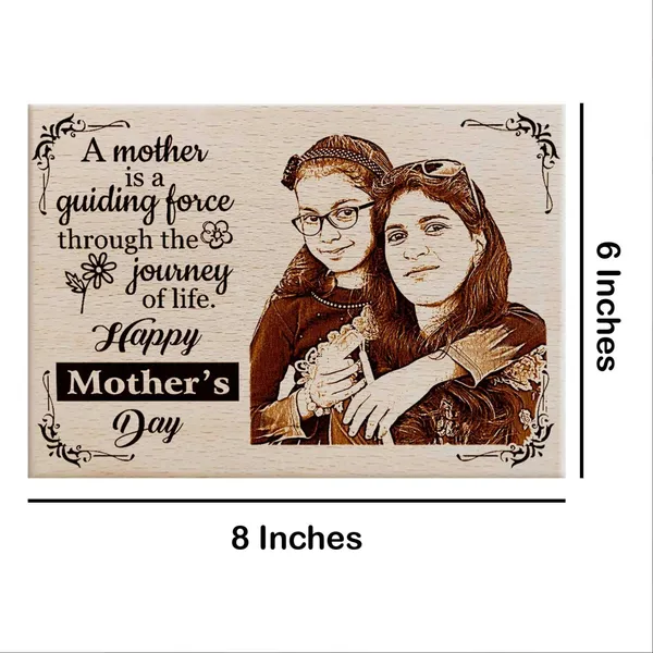 Customizable_Engraved_On_Wood_Mother’S_Day_Special_Frame_For_Mothers'_Birthday