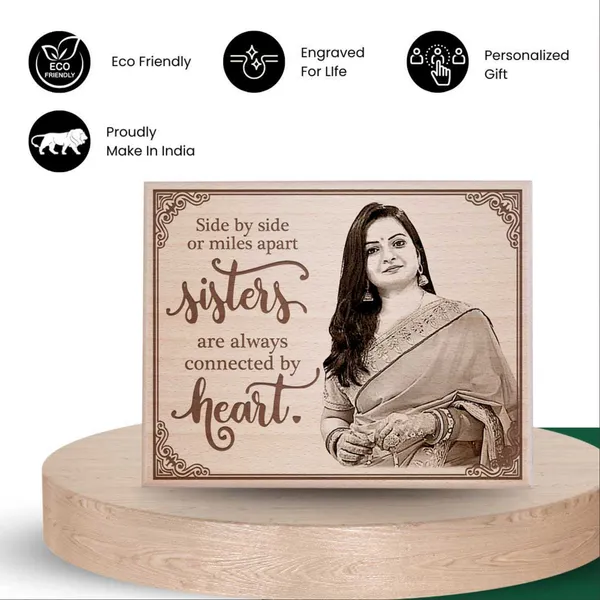 Sibling_Fun_Memory_Engraved_On_Wood_Frame_For_Sibling_Birthday