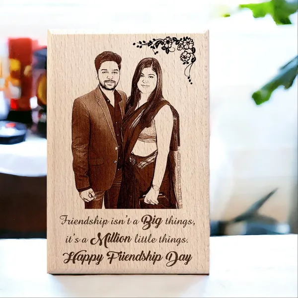 You_&_Me_Engraved_On_Wood_Love_Frame_For_Partner'S_Birthday