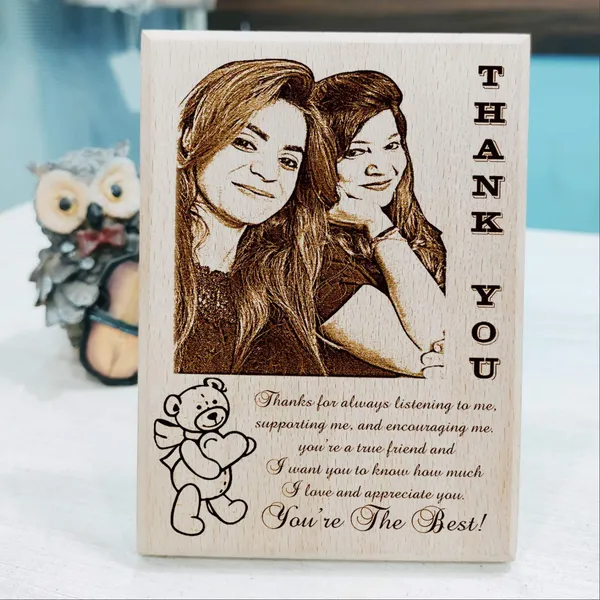 You_&_Me_Engraved_On_Wood_Love_Frame_For_Partner'S_Birthday