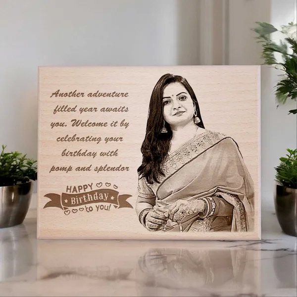 Customizable_Couple_Romantic_Memory_Frame_For_Partner'S_Birthday_|_Engraved_On_Wood