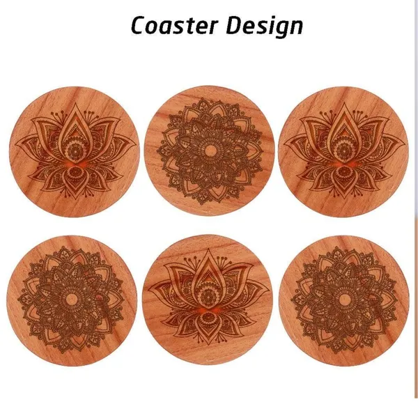 Abstract_Art_Engraved_On_Wood_Coasters_For_Art_And_Craft