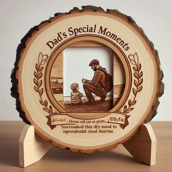 Dad'S_Special_Moments_Engraved_On_Wood_Frame_For_Father'S_Birthday