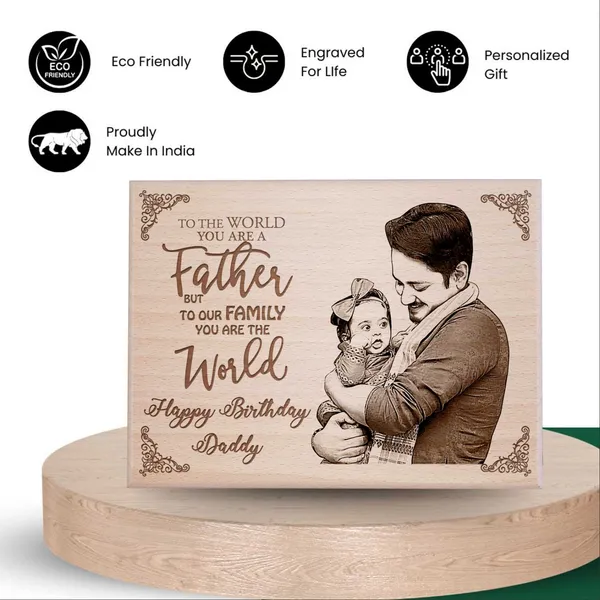 Best_Dad_Engraved_On_Wood__Frame_For_Father'S_Birthday