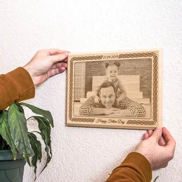 Best_Dad_Engraved_On_Wood__Frame_For_Father'S_Birthday