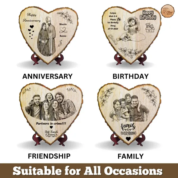 Customizable_Personalized_Engraved_On_Wood_Photo_Frame_–_Heart_Shape