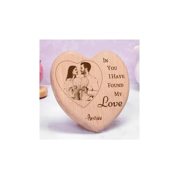 Customizable_Personalized_Engraved_On_Wood_Photo_Frame_–_Heart_Shape