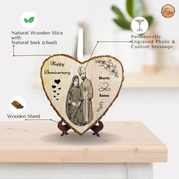 Customizable_Personalized_Engraved_On_Wood_Photo_Frame_–_Heart_Shape