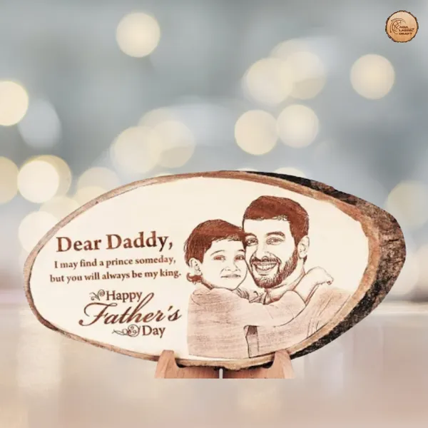 Customizable_Engraved_On_Wood_Photo_Frame_–_Oval_Shape