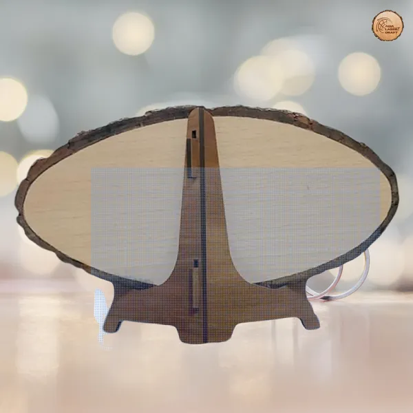 Customizable_Engraved_On_Wood_Photo_Frame_–_Oval_Shape