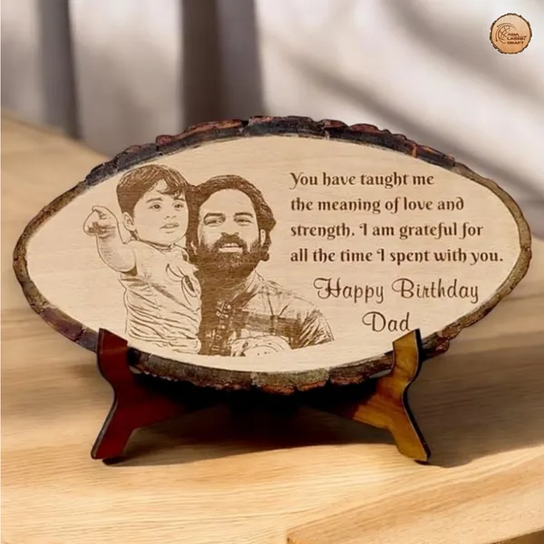 Customizable_Engraved_On_Wood_Photo_Frame_–_Oval_Shape