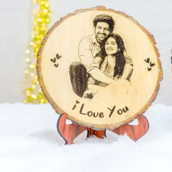 10_Years_Together_Engraved_On_Wood_Frame_For_10Th_Anniversary
