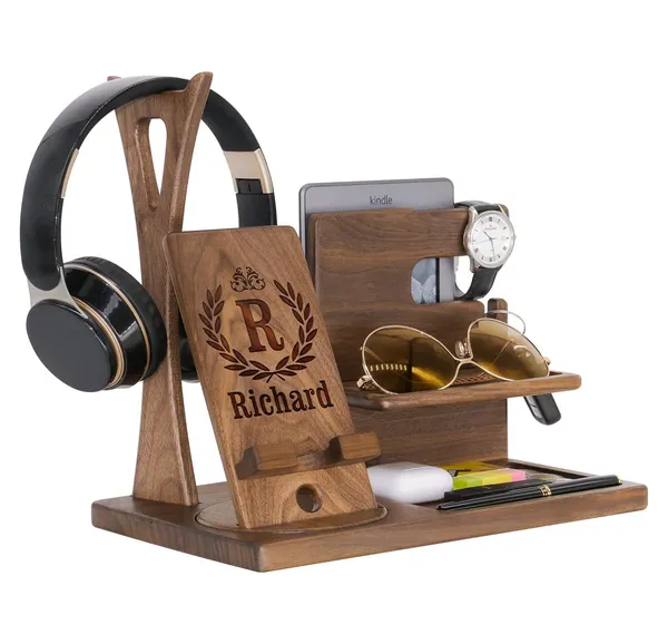 Customizable_Engraved_On_Wood_Desk_Organizer_Frame_For_For_Desk