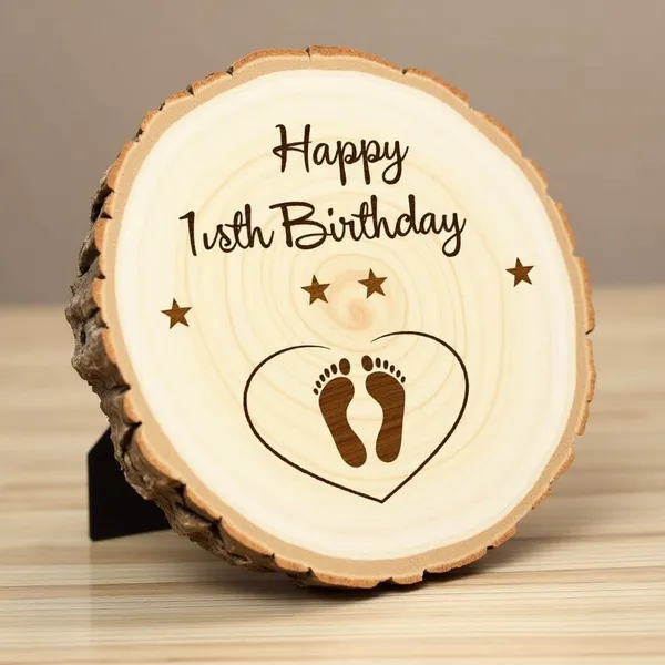 1St_Birthday_Baby_Engraved_On_Wood_Frame_For_1St_Birthday