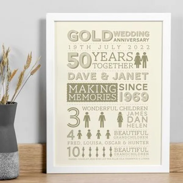 50_Years_Of_Love_Engraved_On_Wood_Frame_For_50Th_Anniversary