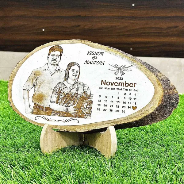 25_Years_Love_Journey_Engraved_On_Wood_Frame_For_25Th_Anniversary