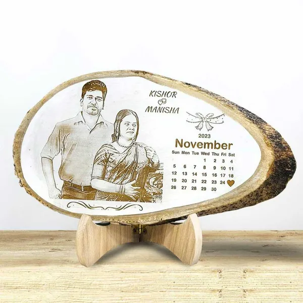 25_Years_Love_Journey_Engraved_On_Wood_Frame_For_25Th_Anniversary