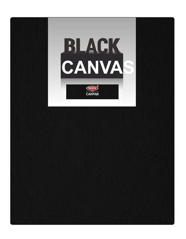 Black_Fine_Grain_Cotton_Canvas_Primed_Board_Pack_Of_4