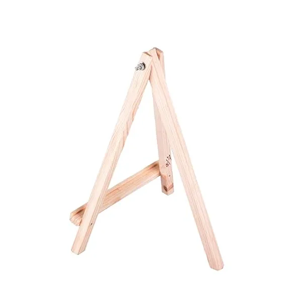 10"_VARIETY_CANVAS_Easel_Stand_Tabletop_A-Frame_Medium_Wooden_Easel_Size_-_10"_Pack_of_6