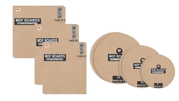 12X12,10X14,10X12_Inch_Square_And_12,10,8,_Inch_Round_Mdf_Boards_For_Art_And_Craft_Wood_Mdf_And_3.5_mm_Thickness_Pack_Of_12