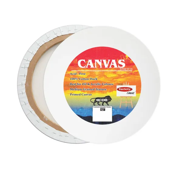 12_INCH_VARIETY_ROUND_STRETCHED_CANVAS__PACK_OF_1