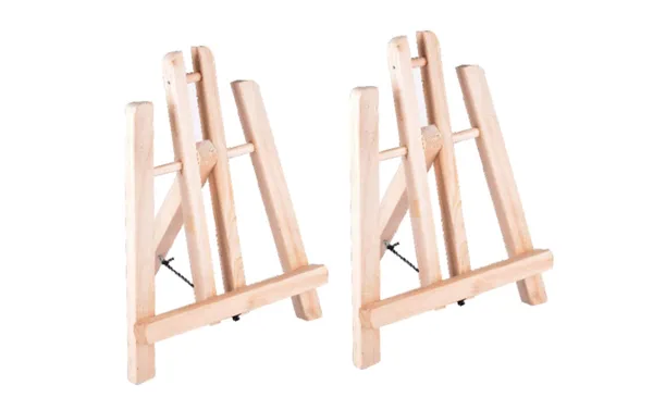12"_Variety_Canvas_Easel_Stand_Tabletop_A-Frame_Wooden_Easel_Size_-_12"_PACK_OF_2