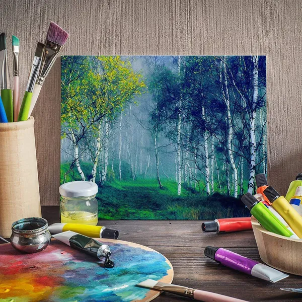 18X30_Stretched_White_Primed_Cotton_Pre_Stretched_Canvas_With_Wooden_Frame
