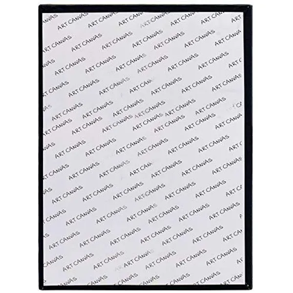 24X30_Black_Fine_Grain_Cotton_Canvas_Primed_Board_BLACK