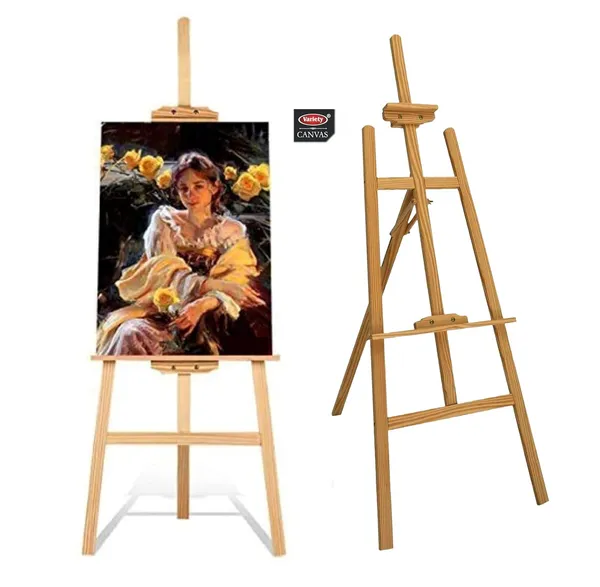 Light_Brown_Premium_Artist_Wooden_Easel_Stand_With_Angle_And_Height_Adjustment_For_Canvas_Painting_Display