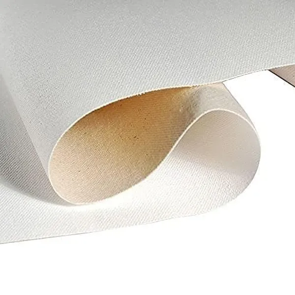 White_Grain_Primed_Cotton_Canvas_Roll_For_Oil_Acrylic_Painting