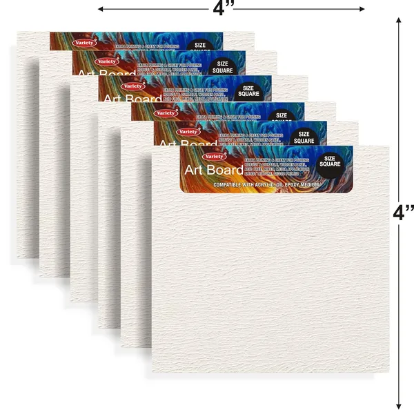 White_Artists_Art_Board_Gesso_Primed_For_Painting_Pack_Of_6