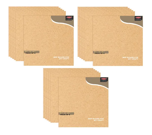 VARIETY_CANVAS_MDF_BOARDS_8X8_INCH_FOR_CRAFT_WORK_And_3.5_mm_Thickness_PACK_OF_18