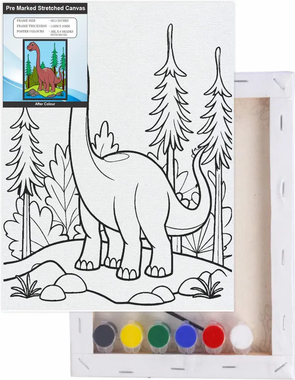 9_X_12_Inch_Pre-Printed_Canvas_for_Painting_Pack_of_1_[J]