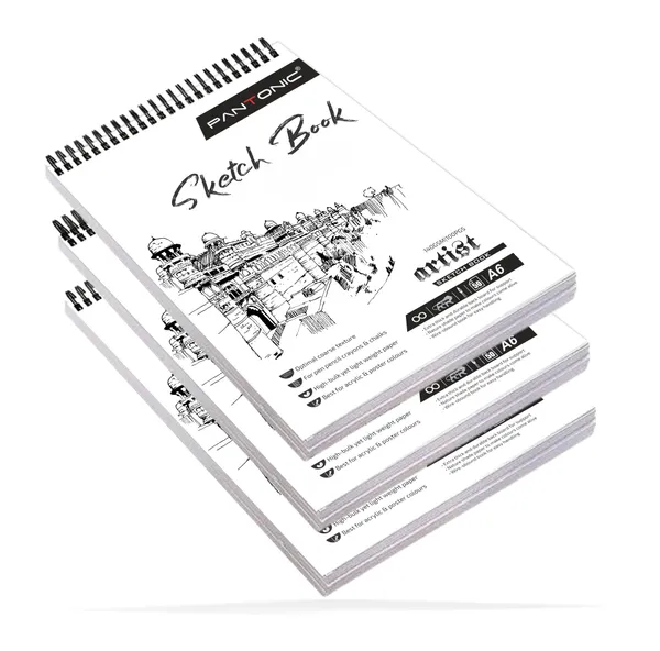 A6_Sketchbook_Set_Top_Spiral-Bound_Sketchpad_for_Artists_Sketching_and_Drawing_Acid_Free_Paper,_for_Doodling_Artist_Oxfort_Sketch_Book_Pack_of_3_[A]