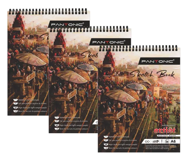 A6_Sketchbook_Set_Top_Spiral-Bound_Sketchpad_for_Artists_Sketching_and_Drawing_Acid_Free_Paper,_for_Doodling_Artist_Oxfort_Sketch_Book_Pack_of_3_[D]