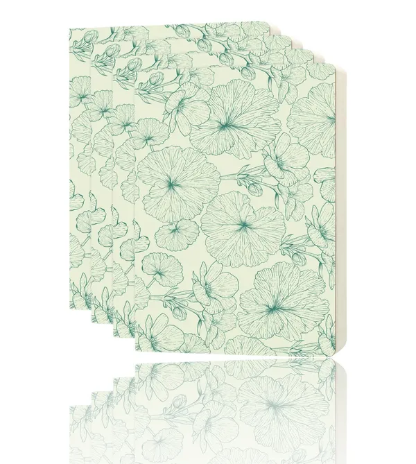 A/6_Sketch_Unruled_Journals_For_Students_&_Artists_|_140_Gsm_|_96_Pgs_|_Bleed-Free_Pack_Of_4