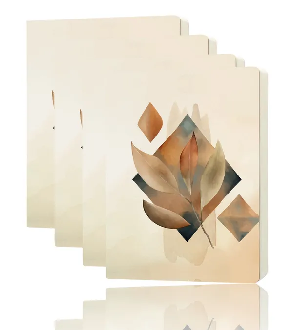 A/6_Sketch_Unruled_Journals_For_Students_&_Artists_|_140_Gsm_|_96_Pgs_|_Bleed-Free_Pack_Of_4